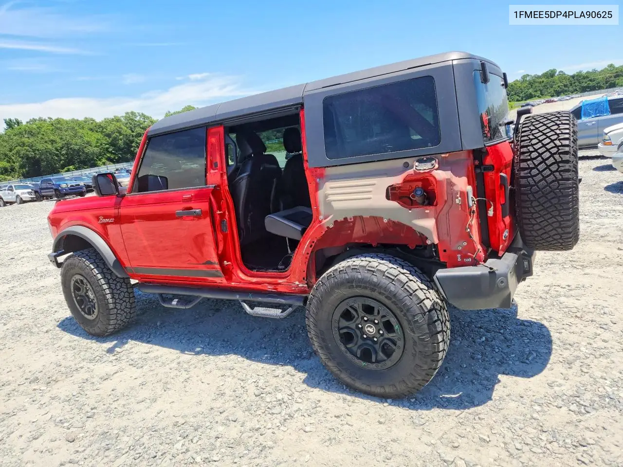 2023 Ford Bronco Base VIN: 1FMEE5DP4PLA90625 Lot: 58420196