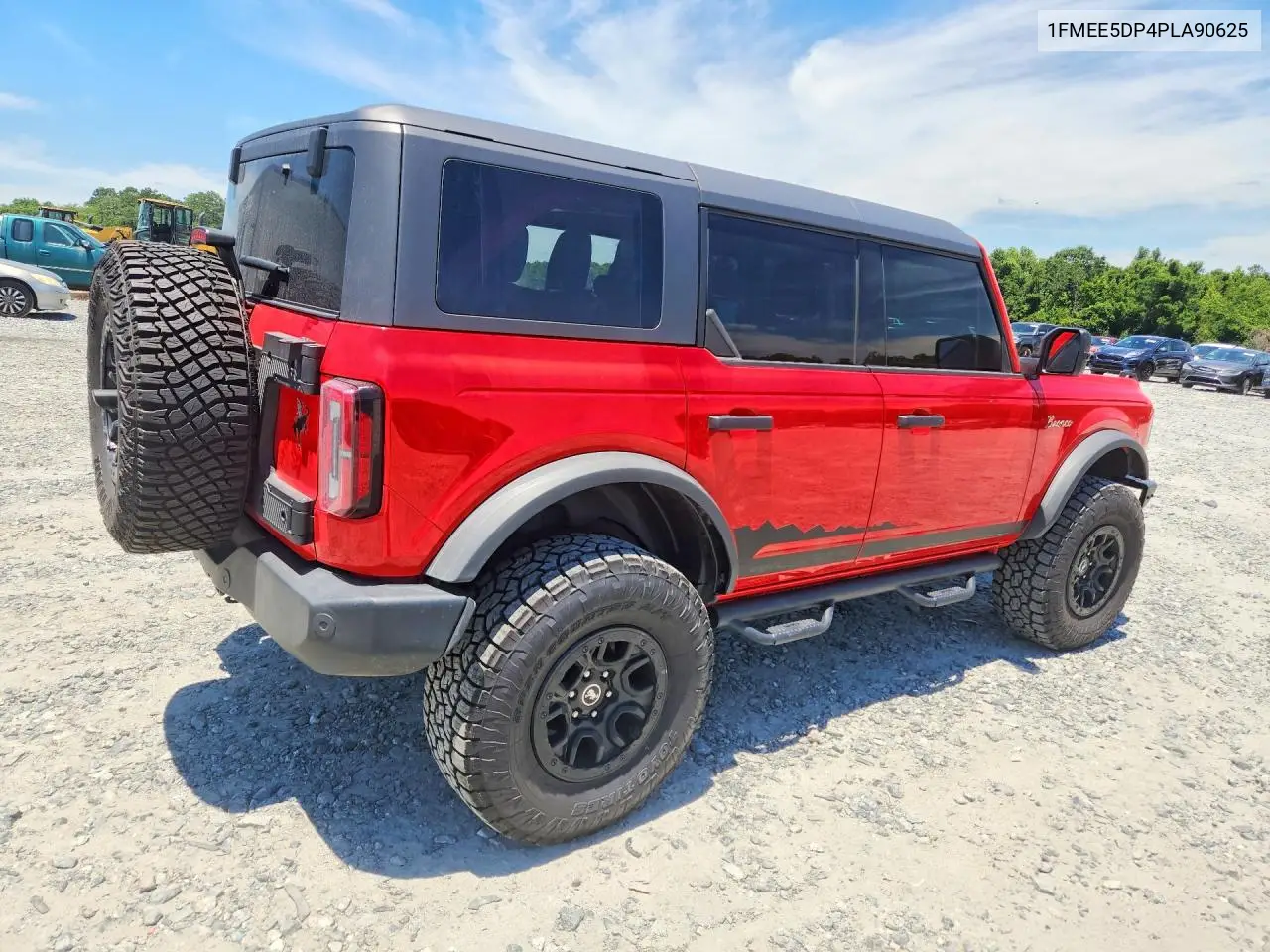 2023 Ford Bronco Base VIN: 1FMEE5DP4PLA90625 Lot: 58420196