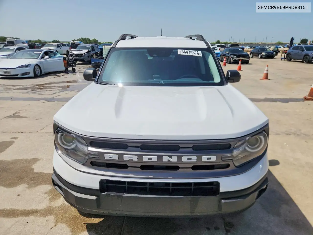 2023 Ford Bronco Sport Big Bend VIN: 3FMCR9B69PRD88151 Lot: 58478676
