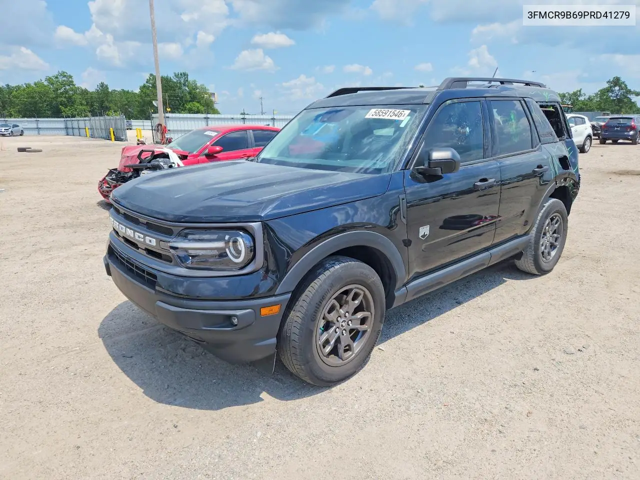 2023 Ford Bronco Sport Big Bend VIN: 3FMCR9B69PRD41279 Lot: 58591546