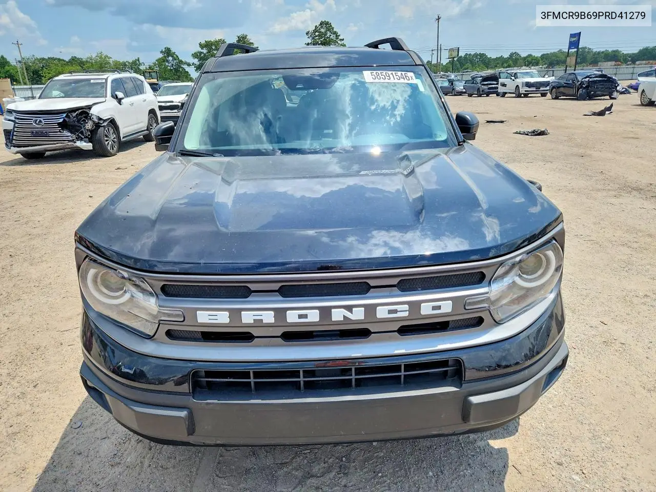 2023 Ford Bronco Sport Big Bend VIN: 3FMCR9B69PRD41279 Lot: 58591546