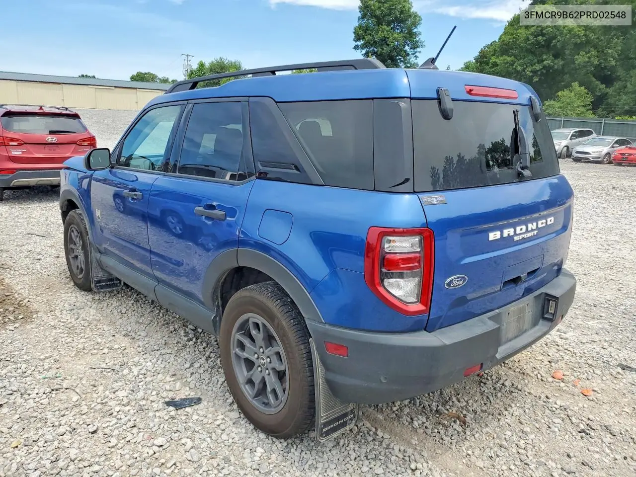 2023 Ford Bronco Sport Big Bend VIN: 3FMCR9B62PRD02548 Lot: 58653656