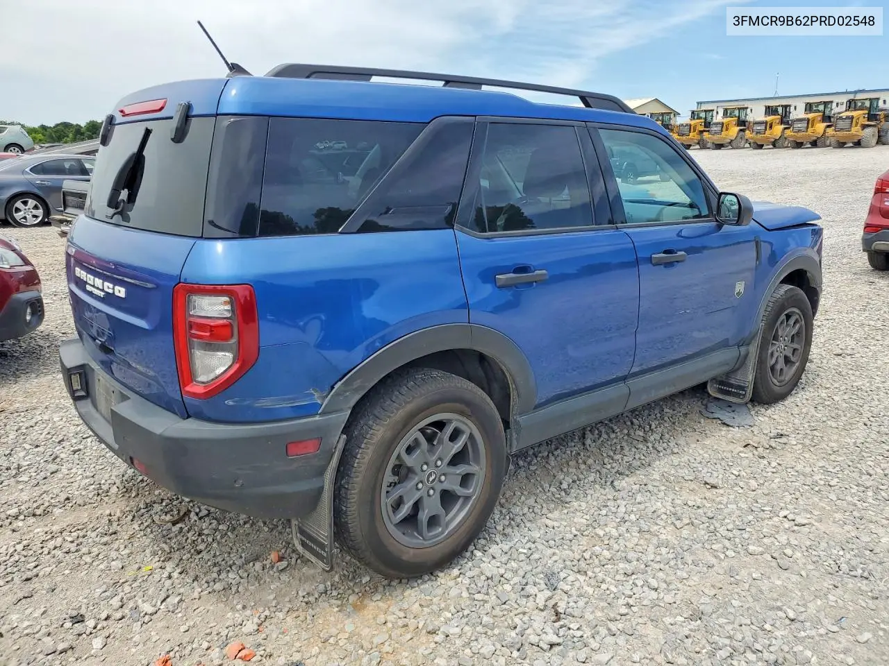 2023 Ford Bronco Sport Big Bend VIN: 3FMCR9B62PRD02548 Lot: 58653656