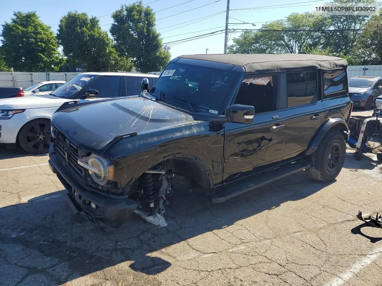 2023 Ford Bronco Base VIN: 1FMEE5DP8PLB30902 Lot: 58736376