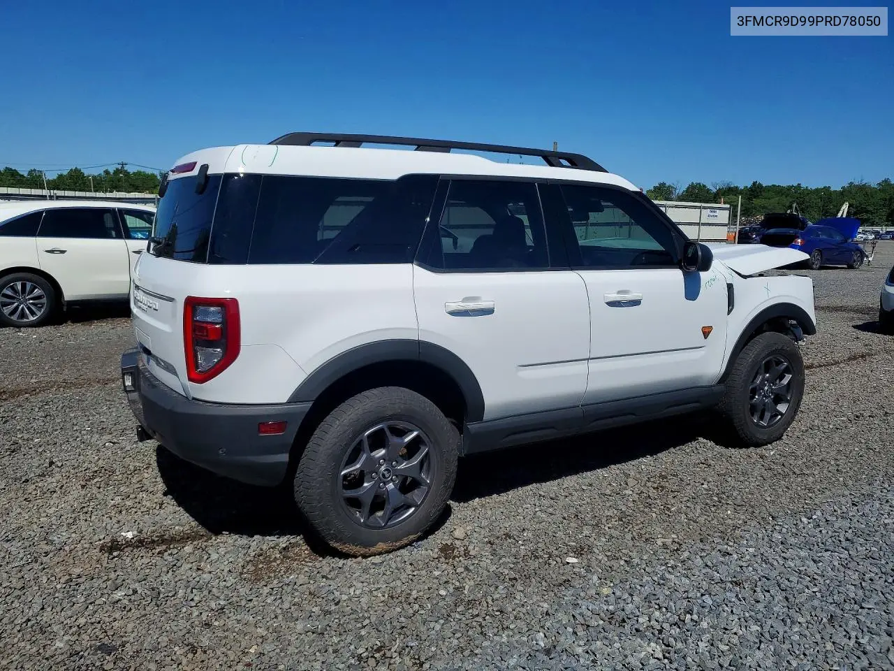 2023 Ford Bronco Sport Badlands VIN: 3FMCR9D99PRD78050 Lot: 58742886
