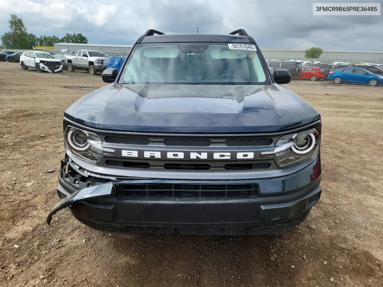 2023 Ford Bronco Sport Big Bend VIN: 3FMCR9B65PRE36485 Lot: 58761646