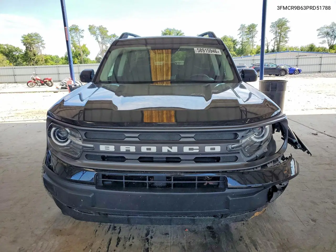 2023 Ford Bronco Sport Big Bend VIN: 3FMCR9B63PRD51788 Lot: 58915946