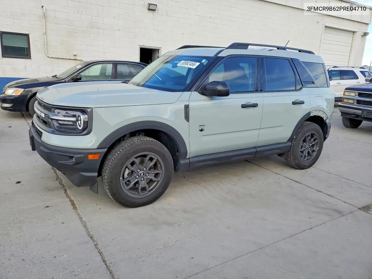 2023 Ford Bronco Sport Big Bend VIN: 3FMCR9B62PRE04710 Lot: 58982466