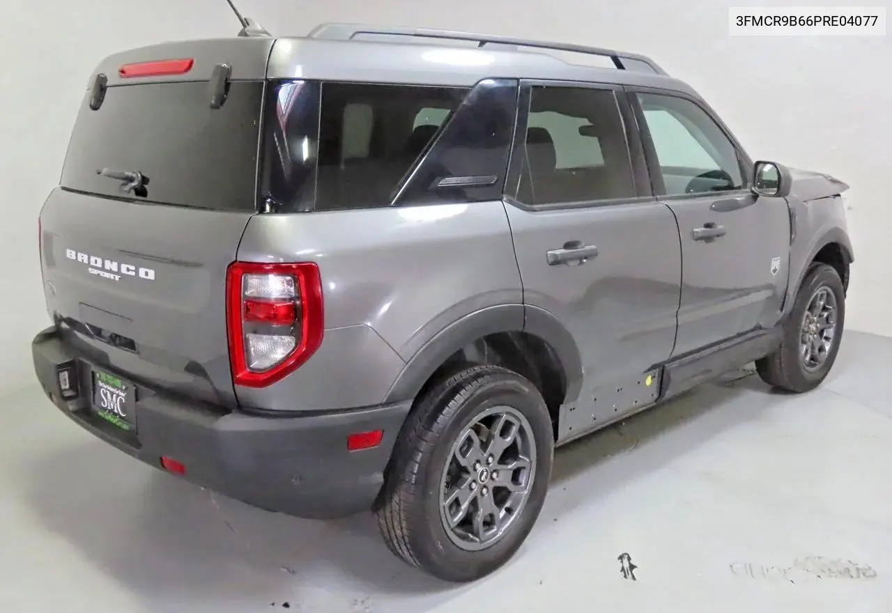 2023 Ford Bronco Sport Big Bend VIN: 3FMCR9B66PRE04077 Lot: 58999046