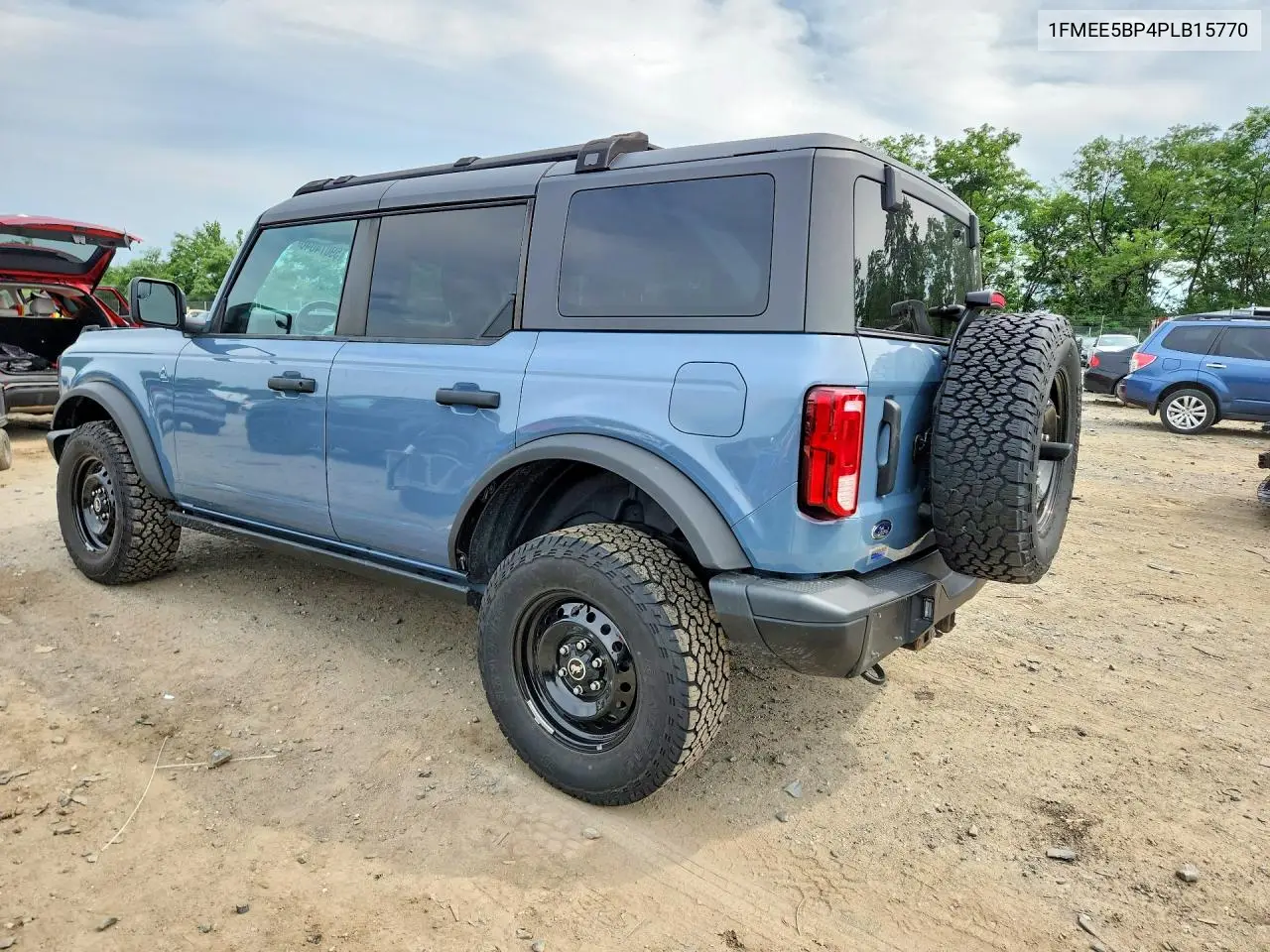 2023 Ford Bronco Base VIN: 1FMEE5BP4PLB15770 Lot: 59074046