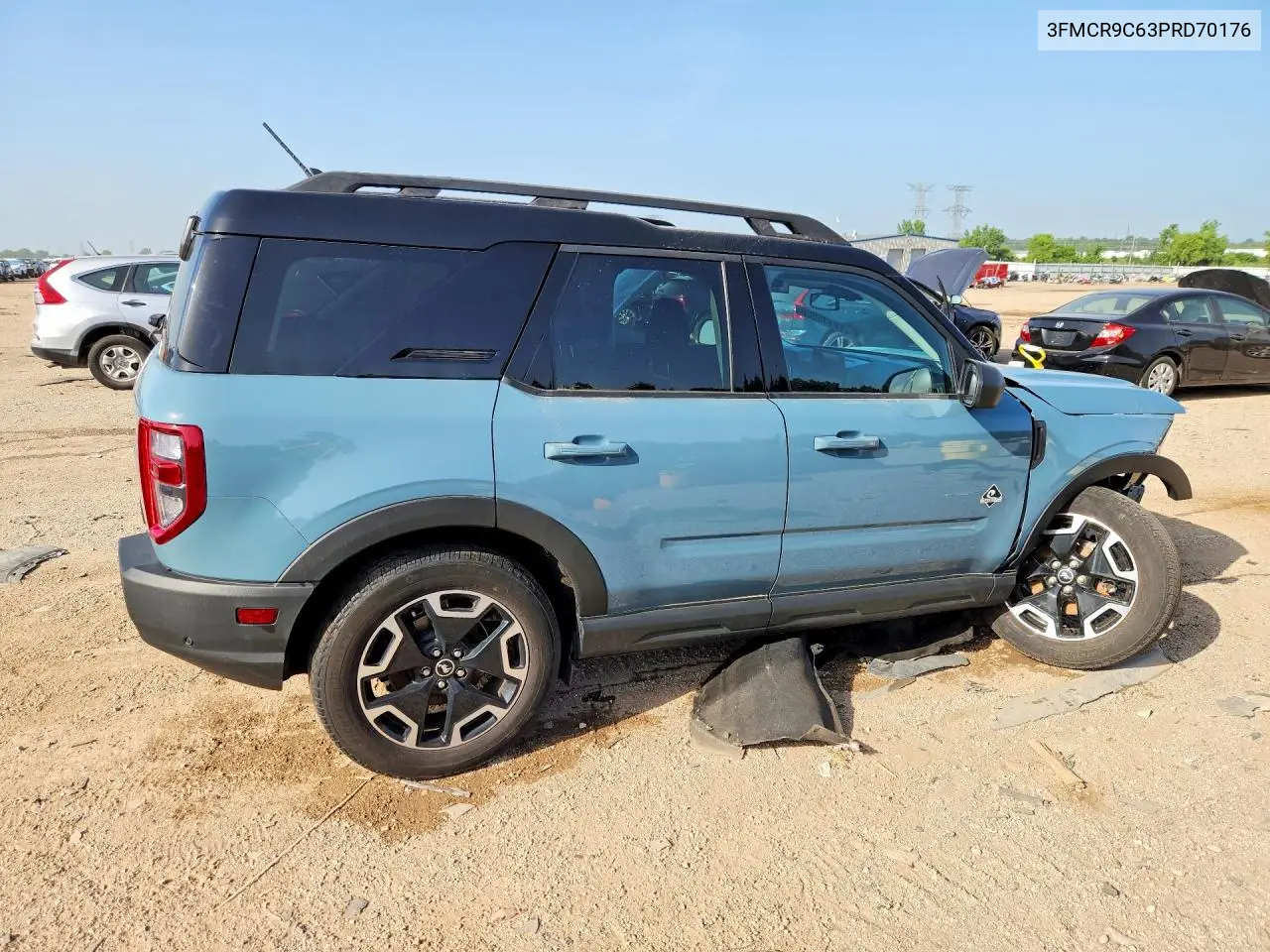 2023 Ford Bronco Sport Outer Banks VIN: 3FMCR9C63PRD70176 Lot: 59135806