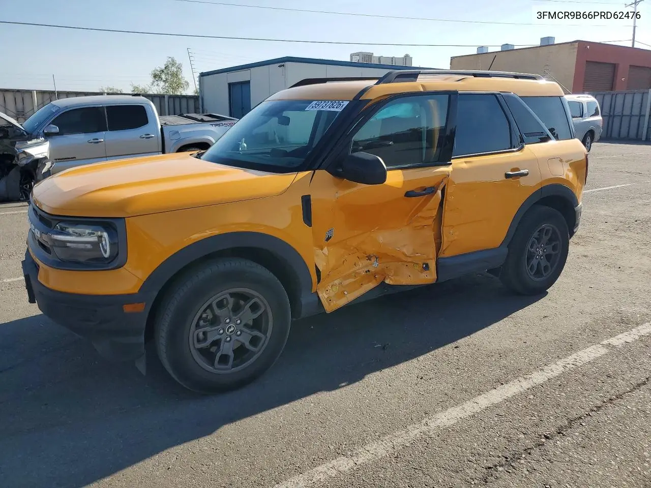 2023 Ford Bronco Sport Big Bend VIN: 3FMCR9B66PRD62476 Lot: 59737826