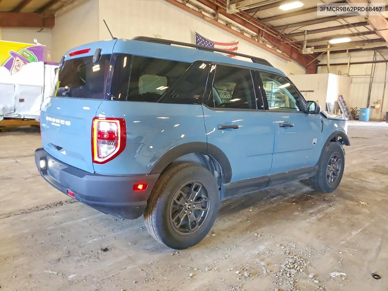 2023 Ford Bronco Sport Big Bend VIN: 3FMCR9B62PRD68467 Lot: 59781356