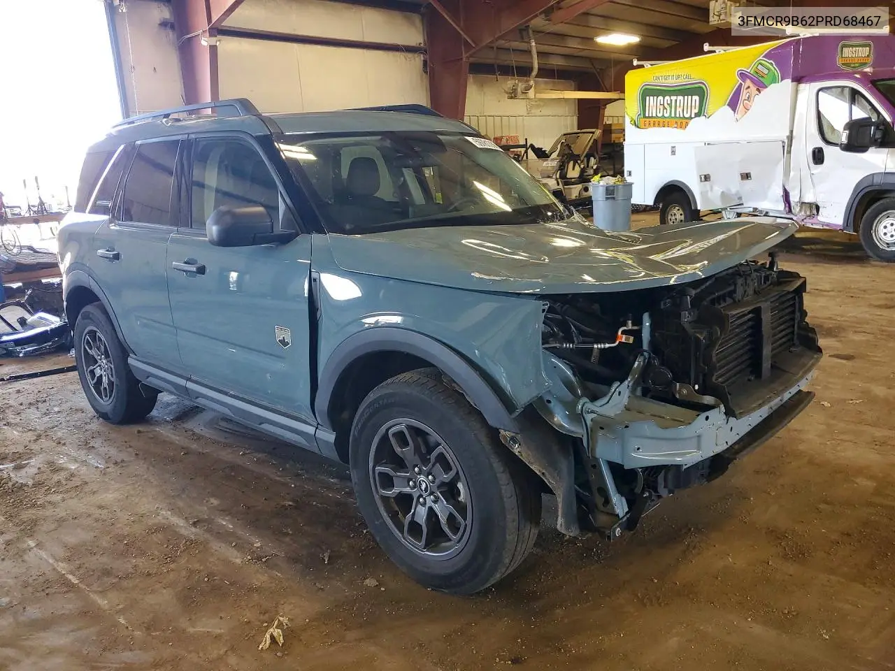 2023 Ford Bronco Sport Big Bend VIN: 3FMCR9B62PRD68467 Lot: 59781356
