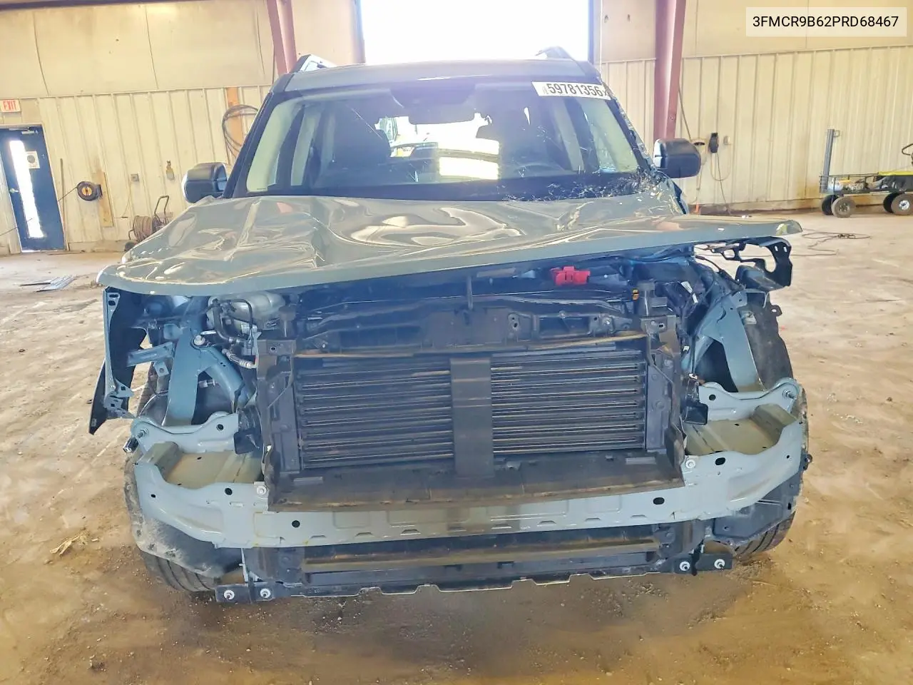2023 Ford Bronco Sport Big Bend VIN: 3FMCR9B62PRD68467 Lot: 59781356