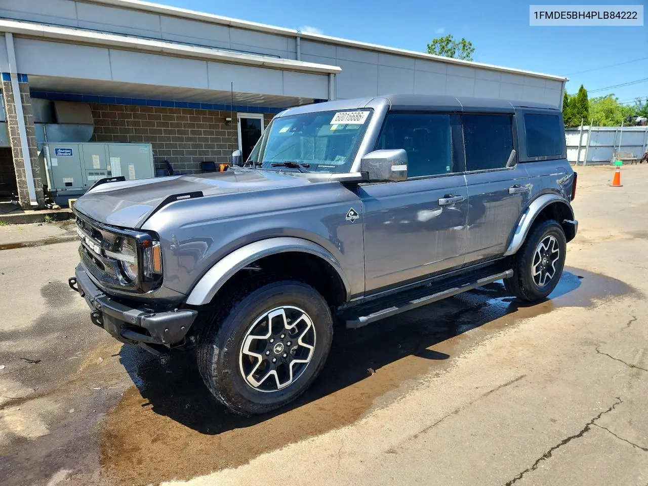 2023 Ford Bronco Base/Big Bend/Black Diamond/Ou VIN: 1FMDE5BH4PLB84222 Lot: 60016686