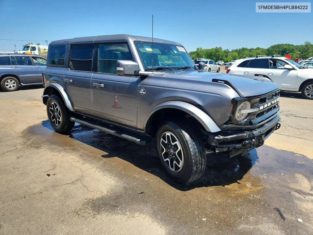 2023 Ford Bronco Base/Big Bend/Black Diamond/Ou VIN: 1FMDE5BH4PLB84222 Lot: 60016686