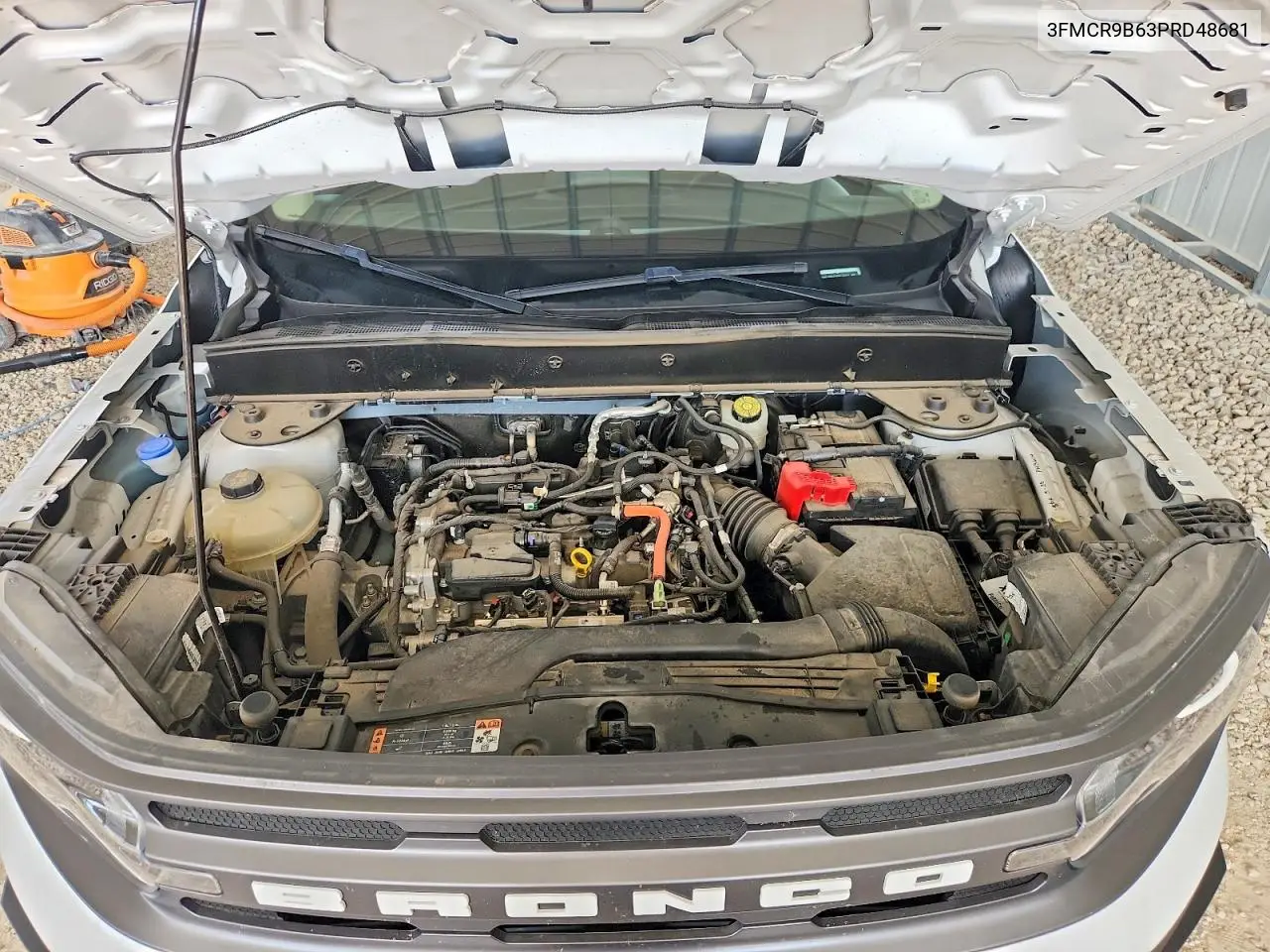 2023 Ford Bronco Sport Big Bend VIN: 3FMCR9B63PRD48681 Lot: 60081706