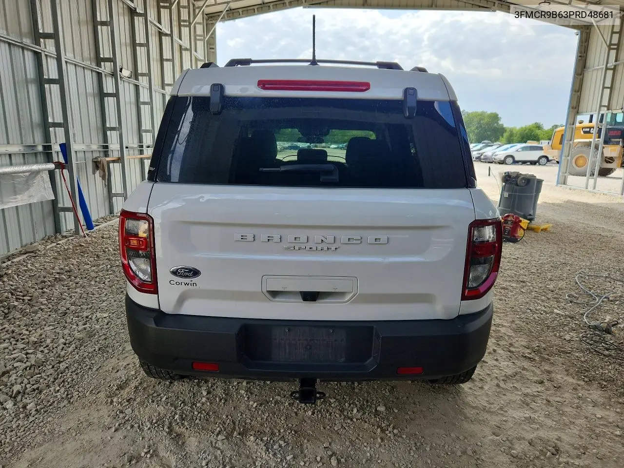 2023 Ford Bronco Sport Big Bend VIN: 3FMCR9B63PRD48681 Lot: 60081706