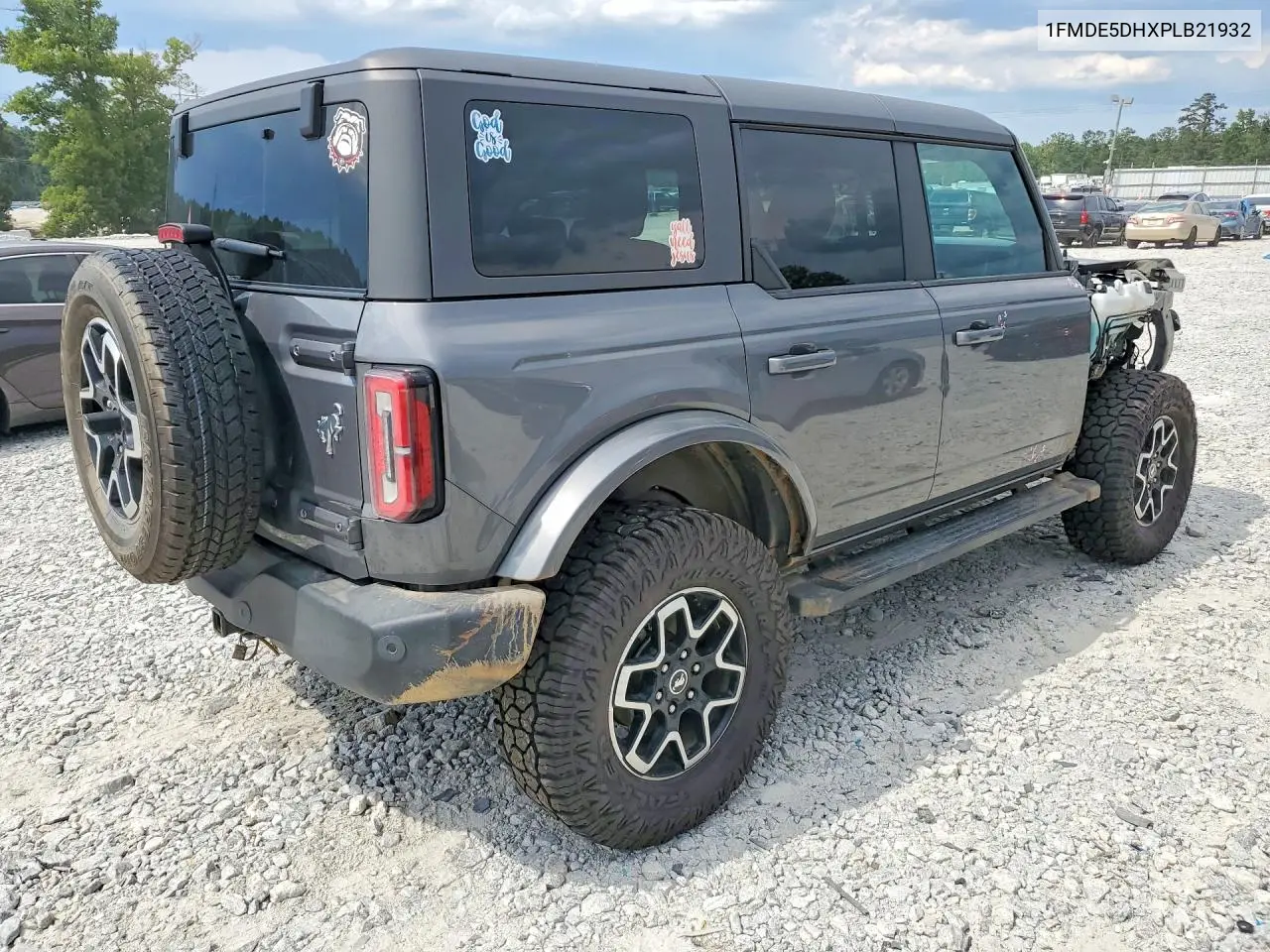 2023 Ford Bronco Base VIN: 1FMDE5DHXPLB21932 Lot: 60183326
