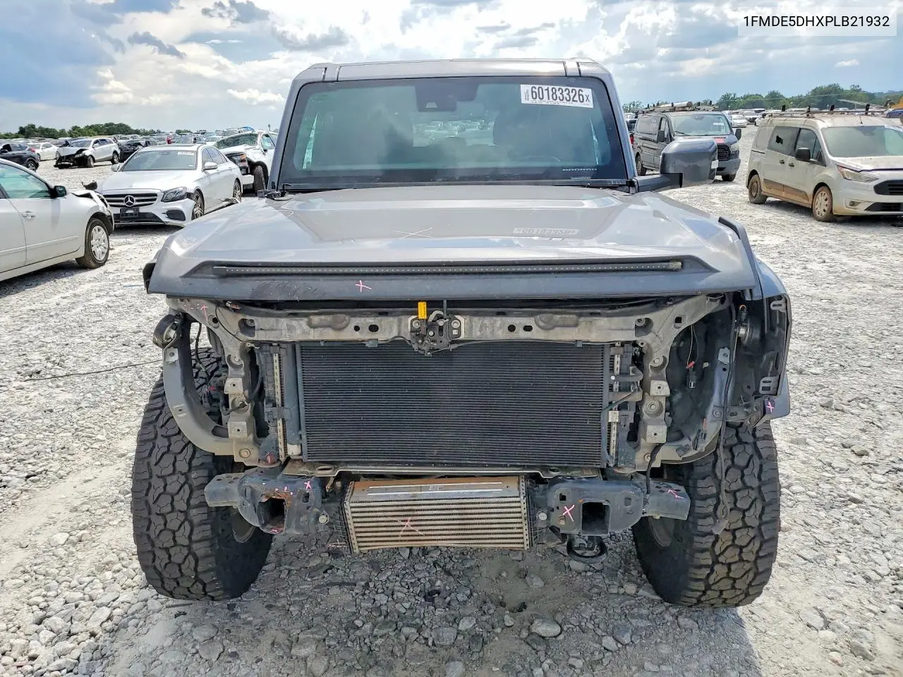 2023 Ford Bronco Base VIN: 1FMDE5DHXPLB21932 Lot: 60183326