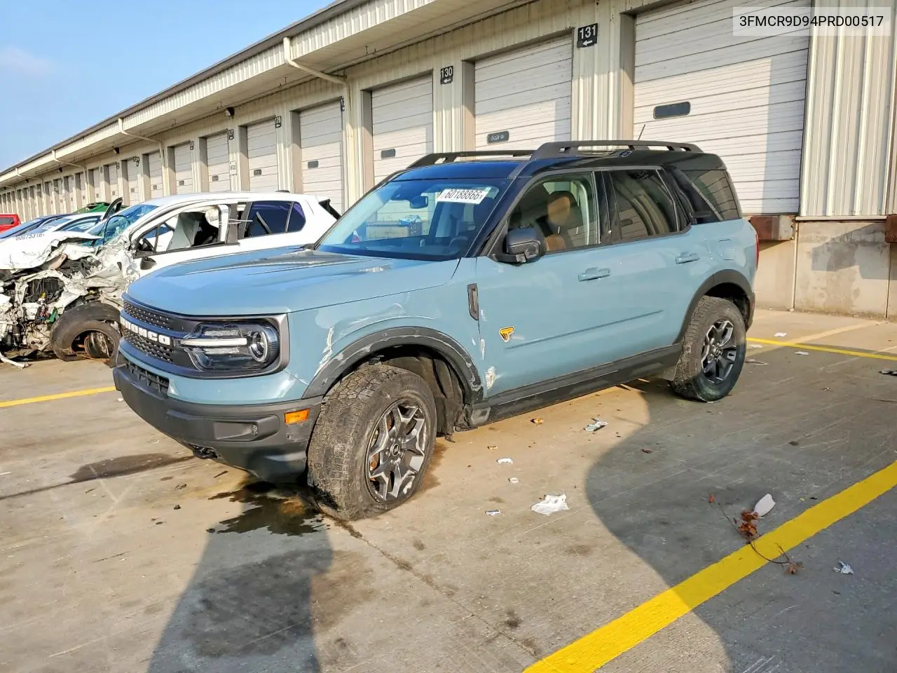 2023 Ford Bronco Sport Badlands VIN: 3FMCR9D94PRD00517 Lot: 60188866