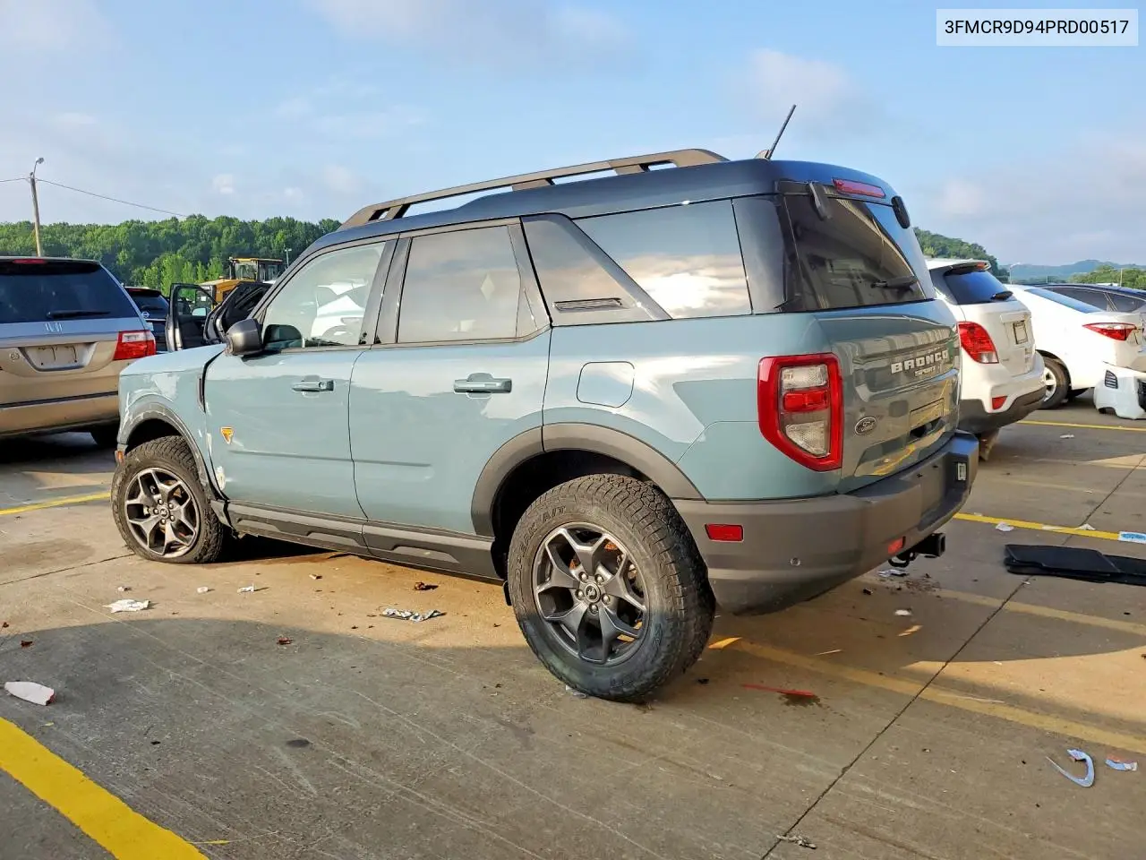 2023 Ford Bronco Sport Badlands VIN: 3FMCR9D94PRD00517 Lot: 60188866