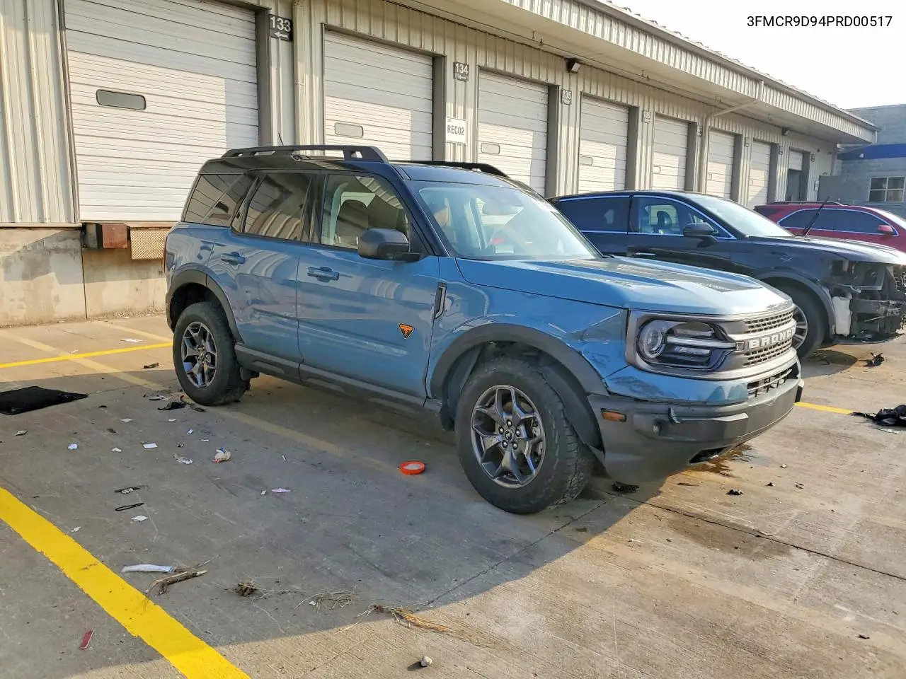 2023 Ford Bronco Sport Badlands VIN: 3FMCR9D94PRD00517 Lot: 60188866
