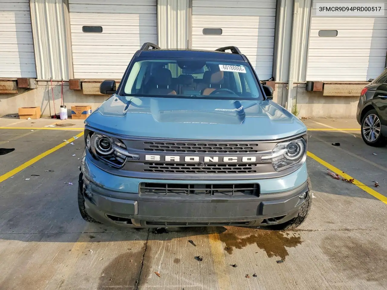 2023 Ford Bronco Sport Badlands VIN: 3FMCR9D94PRD00517 Lot: 60188866