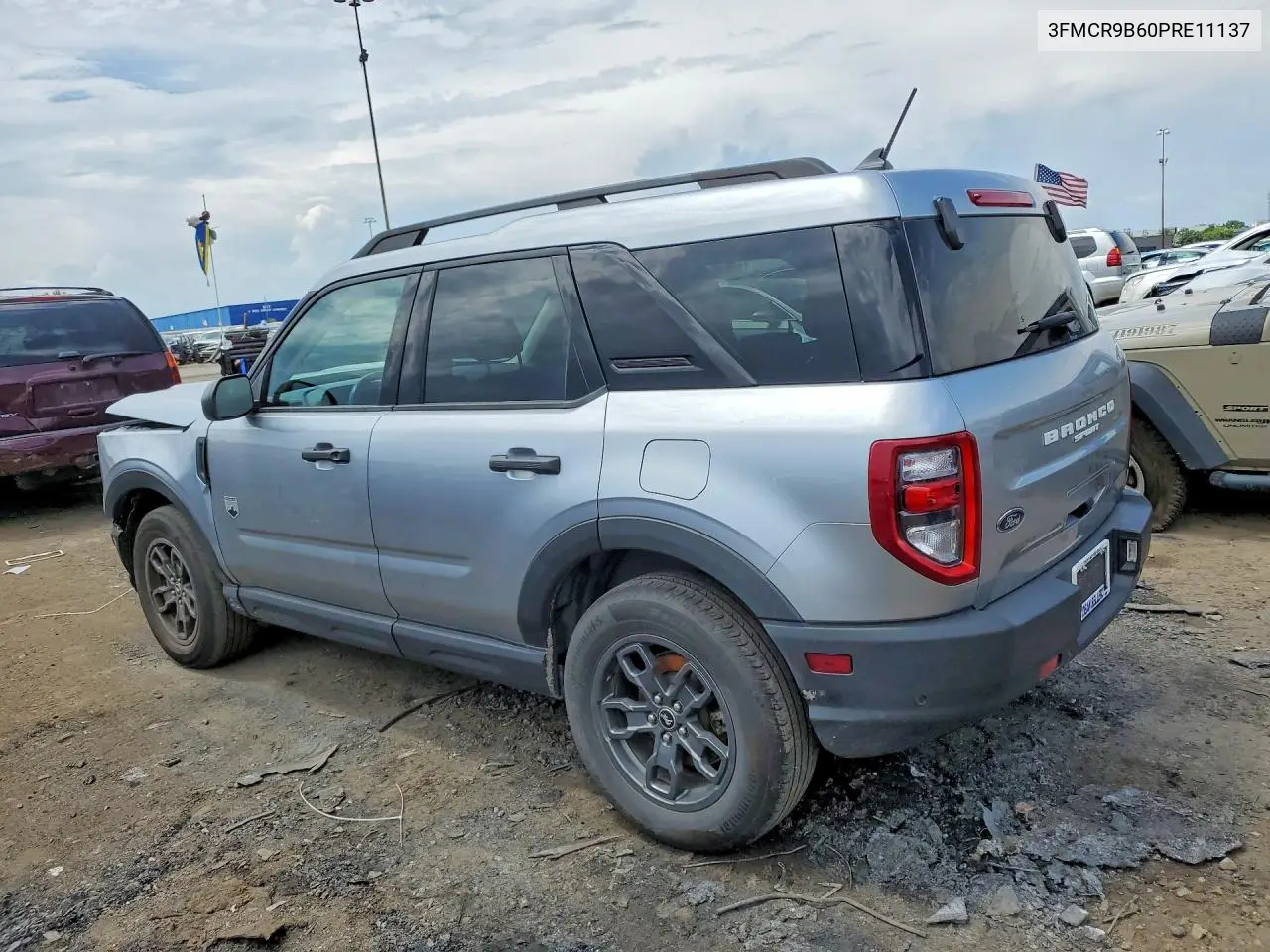 2023 Ford Bronco Sport Big Bend VIN: 3FMCR9B60PRE11137 Lot: 60220526