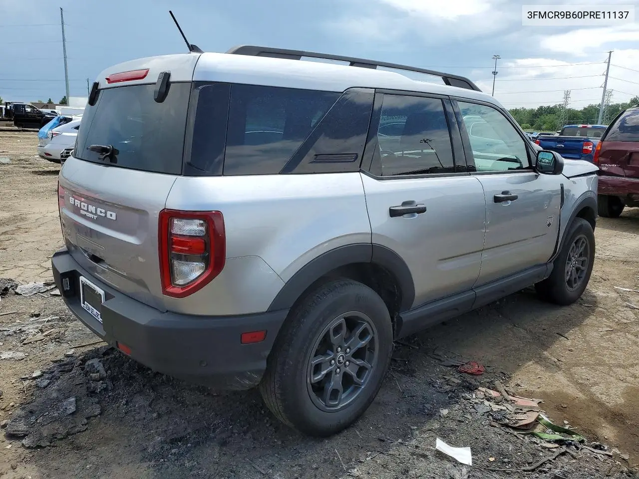 2023 Ford Bronco Sport Big Bend VIN: 3FMCR9B60PRE11137 Lot: 60220526