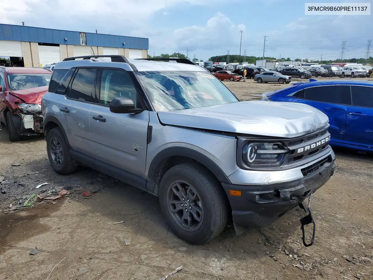 2023 Ford Bronco Sport Big Bend VIN: 3FMCR9B60PRE11137 Lot: 60220526