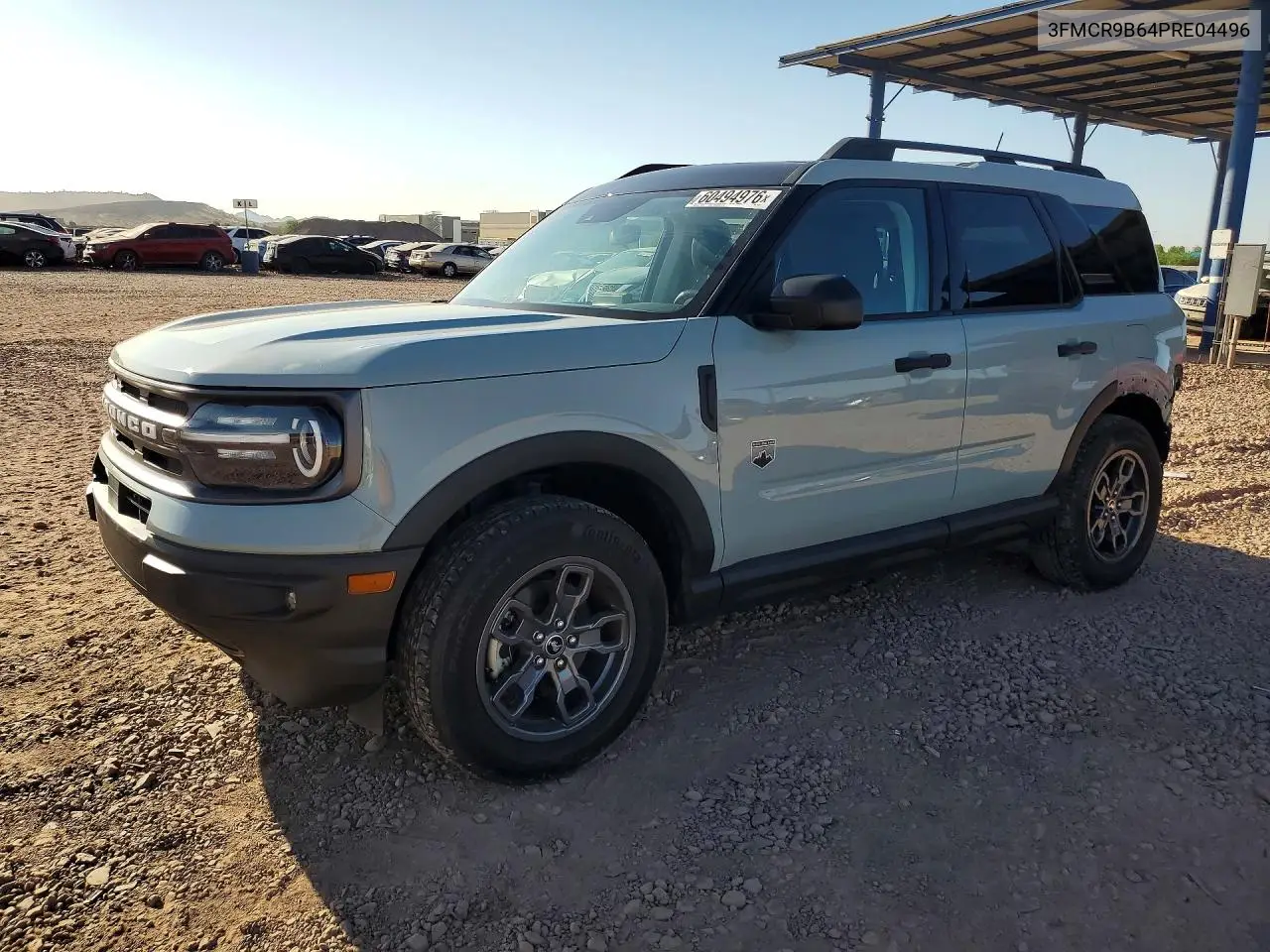 2023 Ford Bronco Sport Big Bend VIN: 3FMCR9B64PRE04496 Lot: 60494976