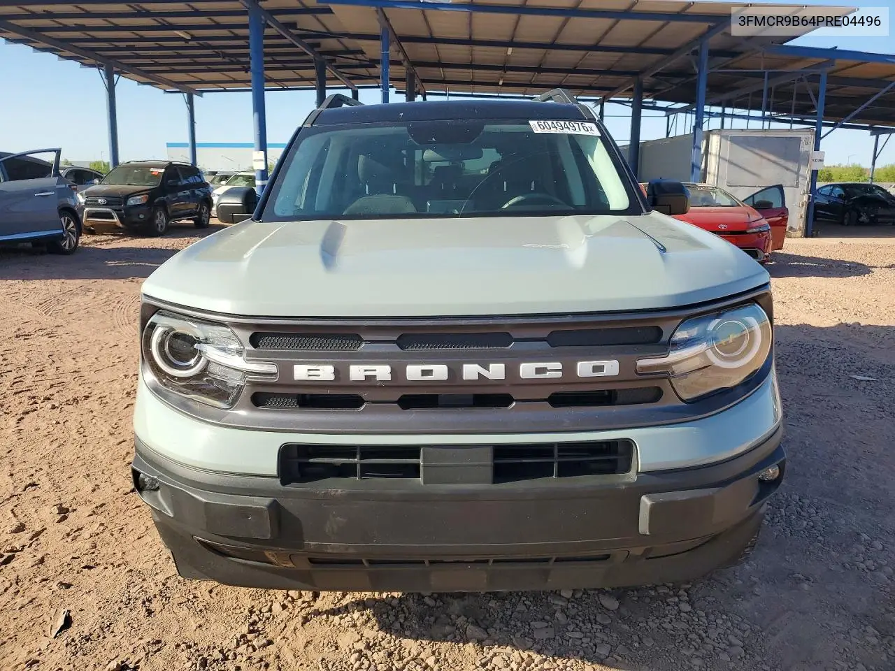 2023 Ford Bronco Sport Big Bend VIN: 3FMCR9B64PRE04496 Lot: 60494976