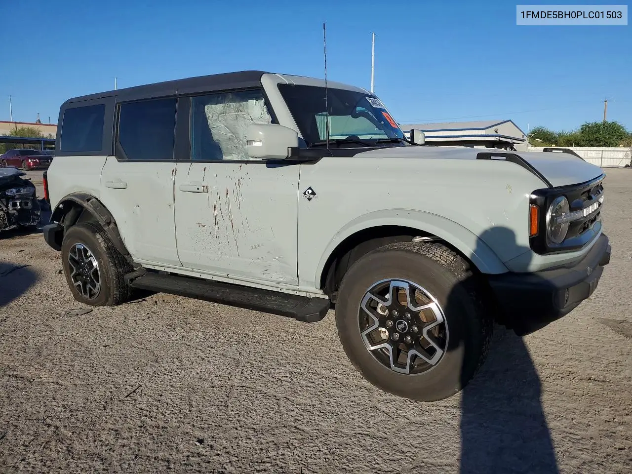2023 Ford Bronco Base VIN: 1FMDE5BH0PLC01503 Lot: 60504576