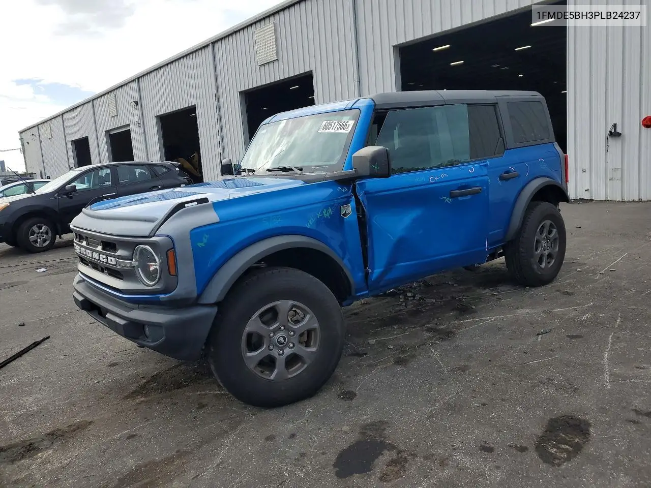 2023 Ford Bronco Base VIN: 1FMDE5BH3PLB24237 Lot: 60517566
