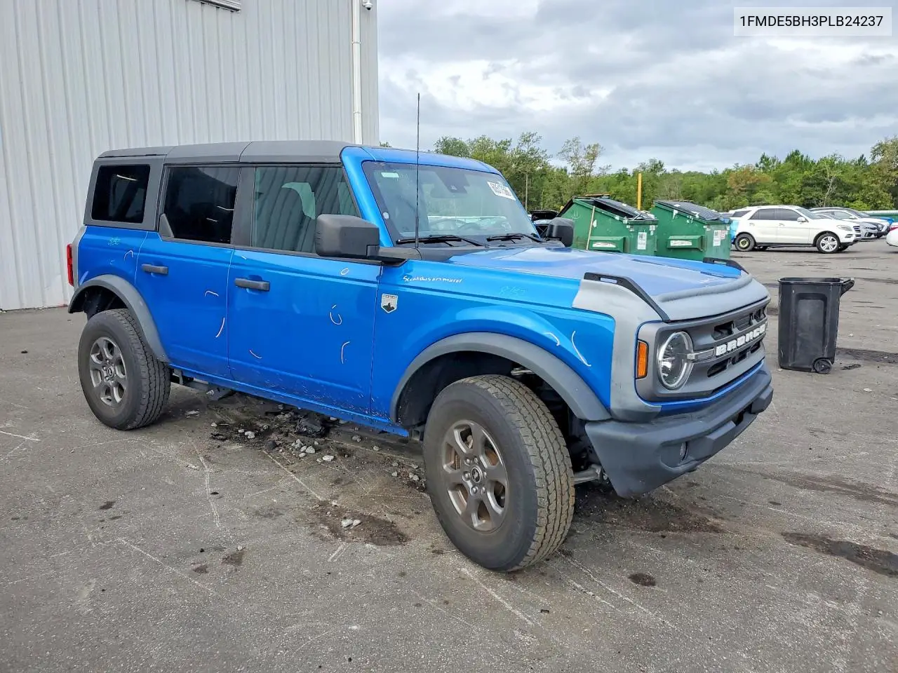 2023 Ford Bronco Base VIN: 1FMDE5BH3PLB24237 Lot: 60517566