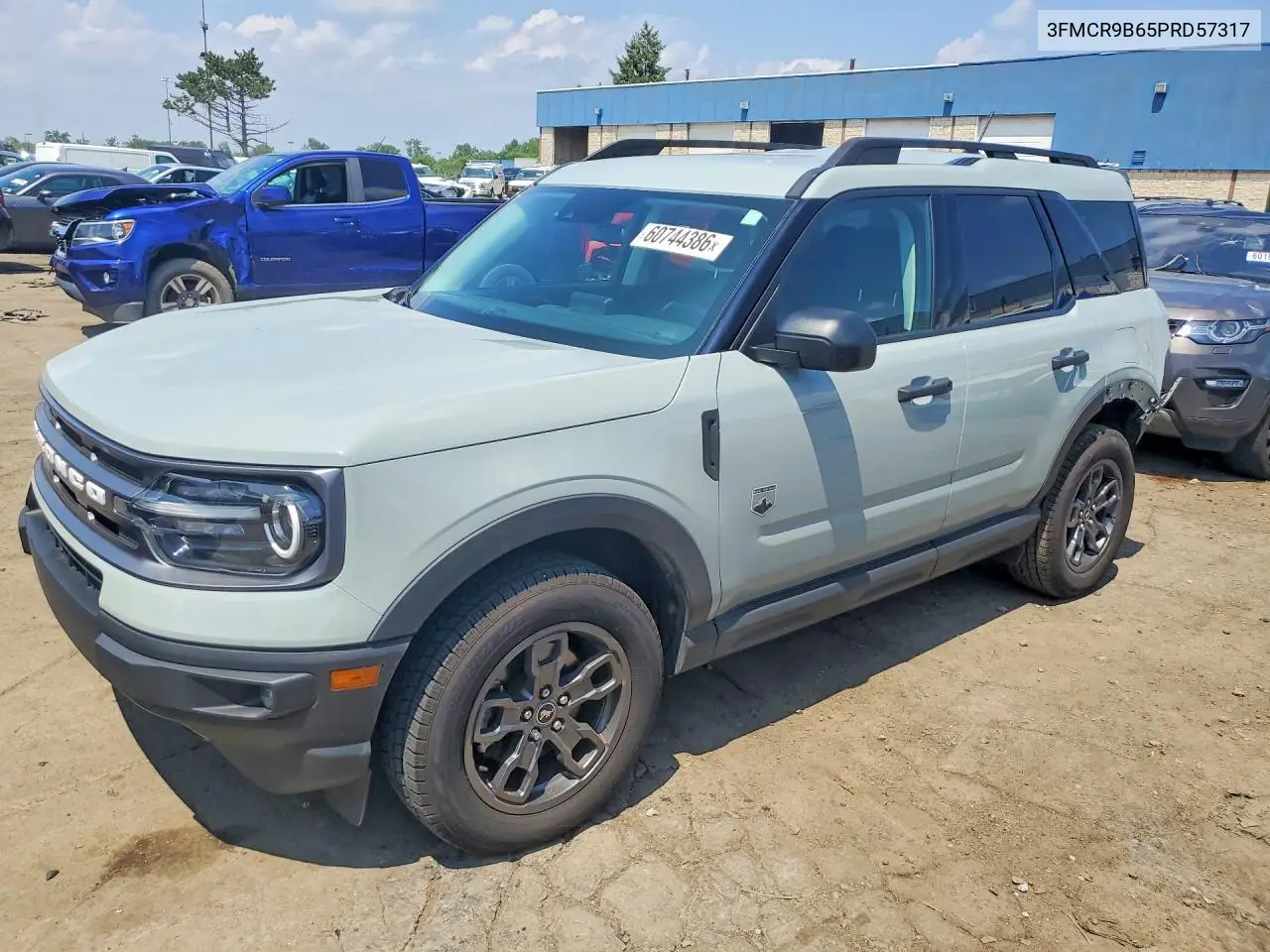 2023 Ford Bronco Sport Big Bend VIN: 3FMCR9B65PRD57317 Lot: 60744386