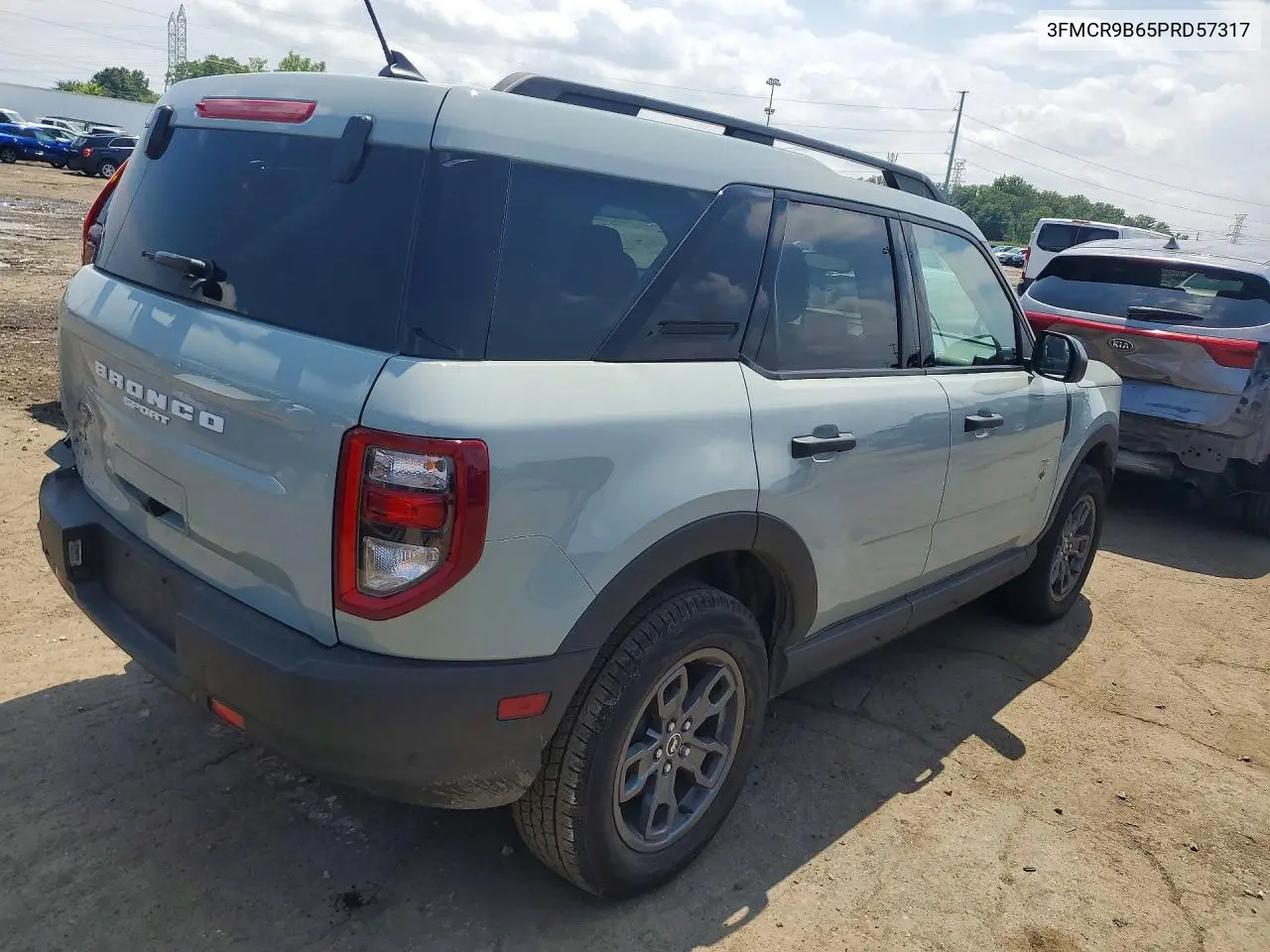 2023 Ford Bronco Sport Big Bend VIN: 3FMCR9B65PRD57317 Lot: 60744386