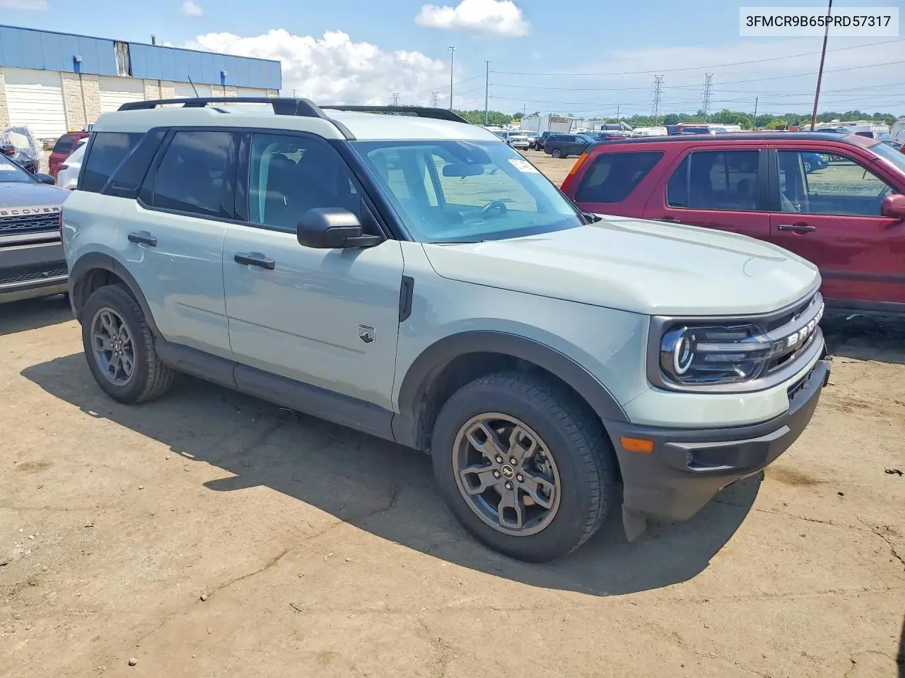 2023 Ford Bronco Sport Big Bend VIN: 3FMCR9B65PRD57317 Lot: 60744386