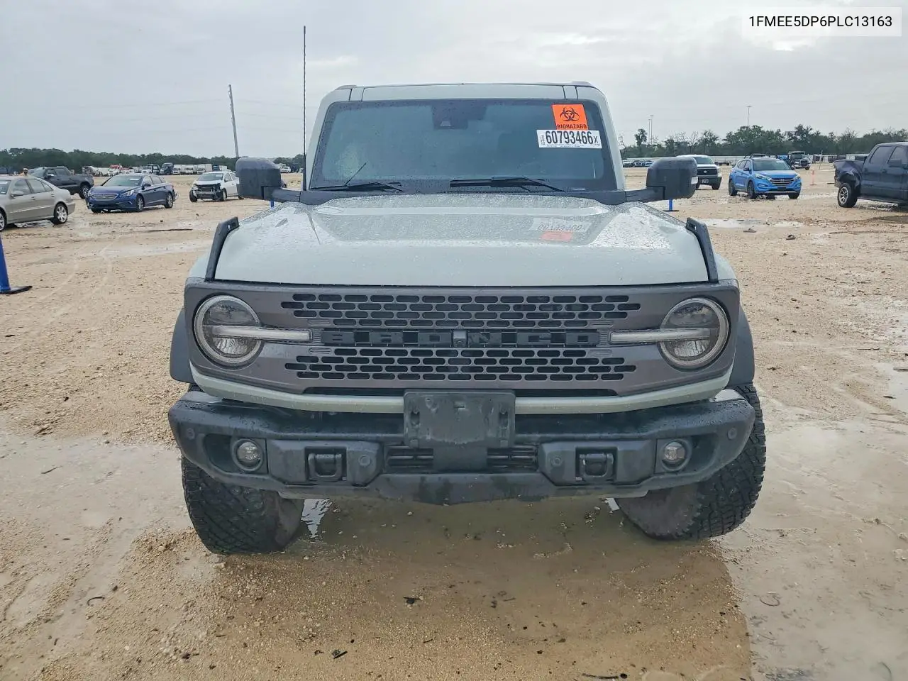 2023 Ford Bronco Base VIN: 1FMEE5DP6PLC13163 Lot: 60793466