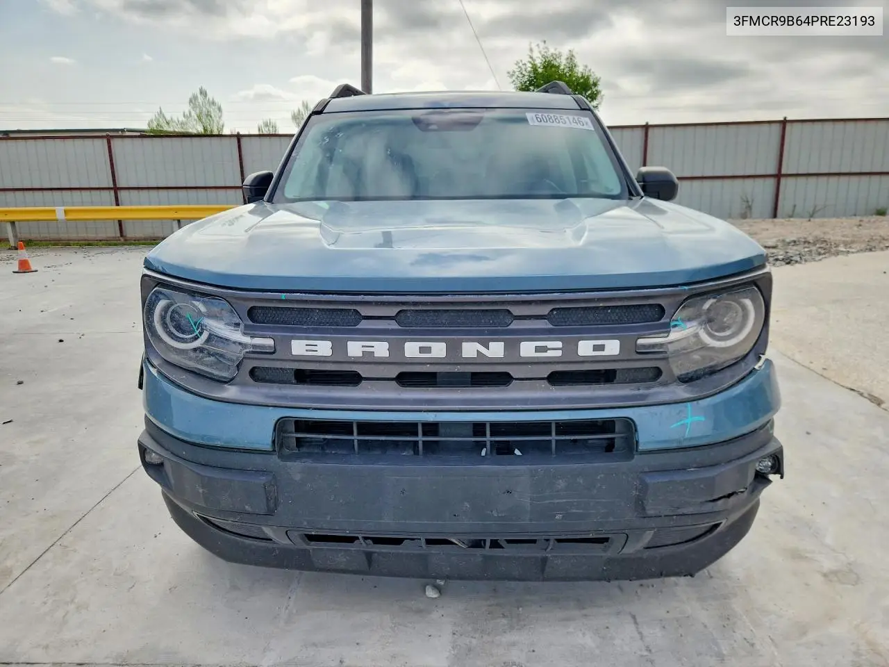 2023 Ford Bronco Sport Big Bend VIN: 3FMCR9B64PRE23193 Lot: 60885146