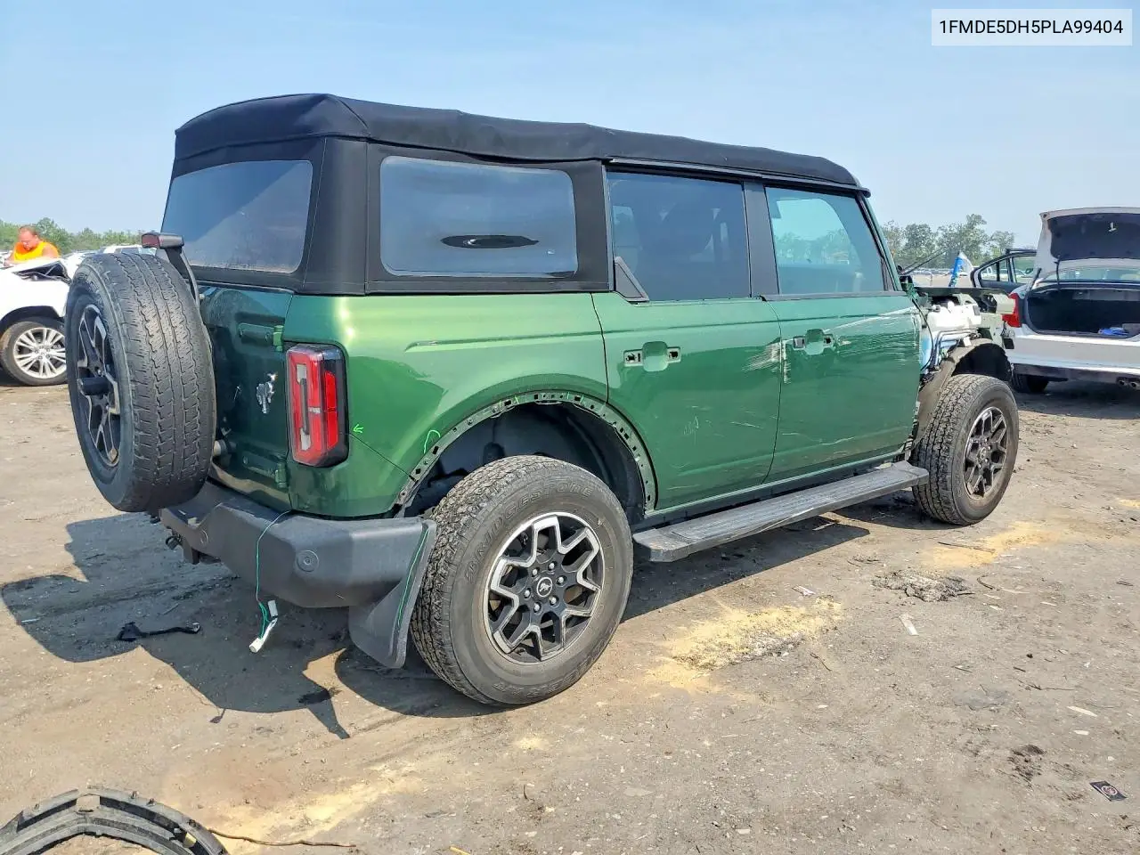 2023 Ford Bronco Base VIN: 1FMDE5DH5PLA99404 Lot: 60943536