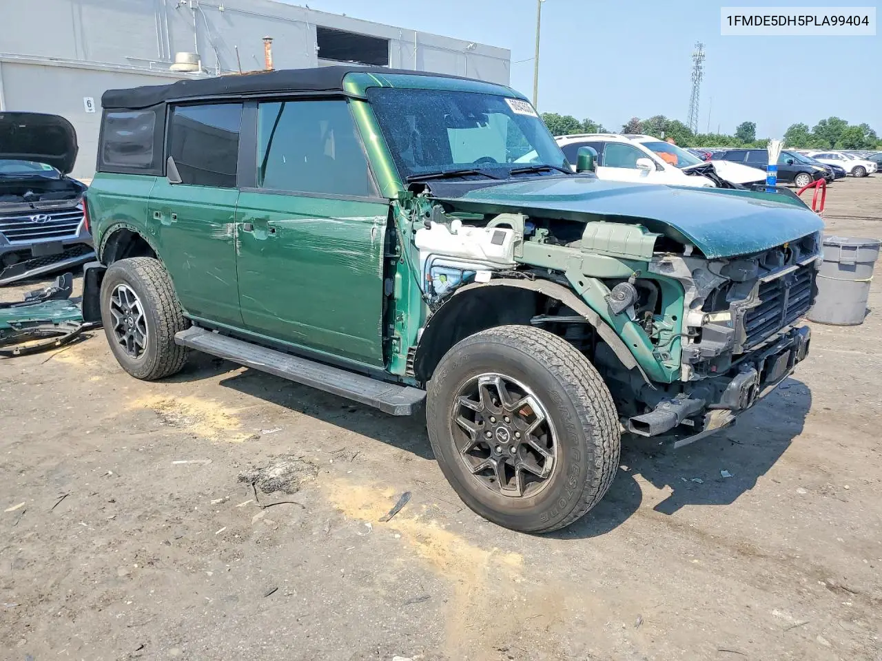 2023 Ford Bronco Base VIN: 1FMDE5DH5PLA99404 Lot: 60943536