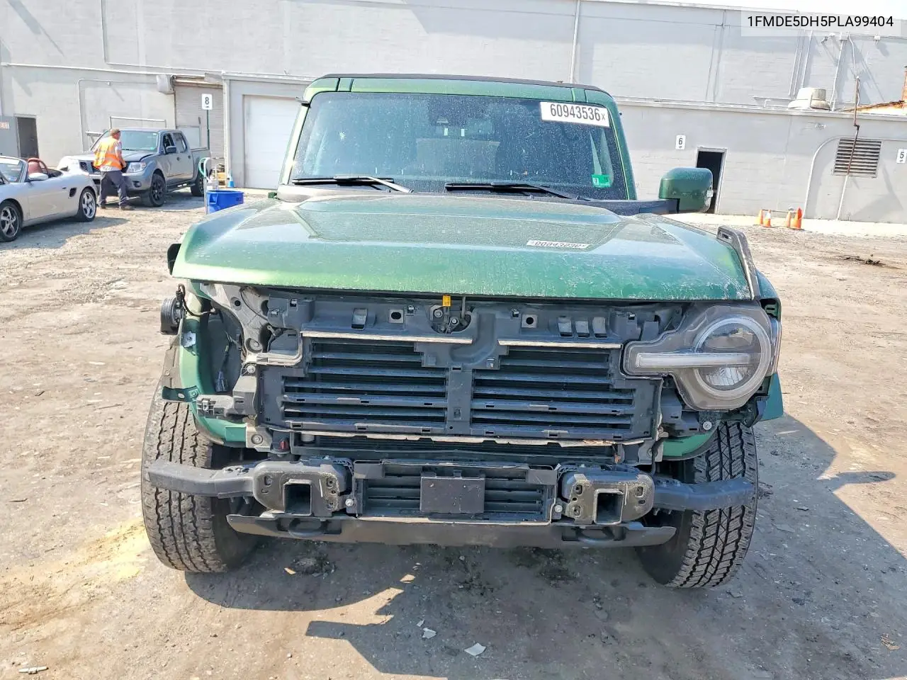 2023 Ford Bronco Base VIN: 1FMDE5DH5PLA99404 Lot: 60943536