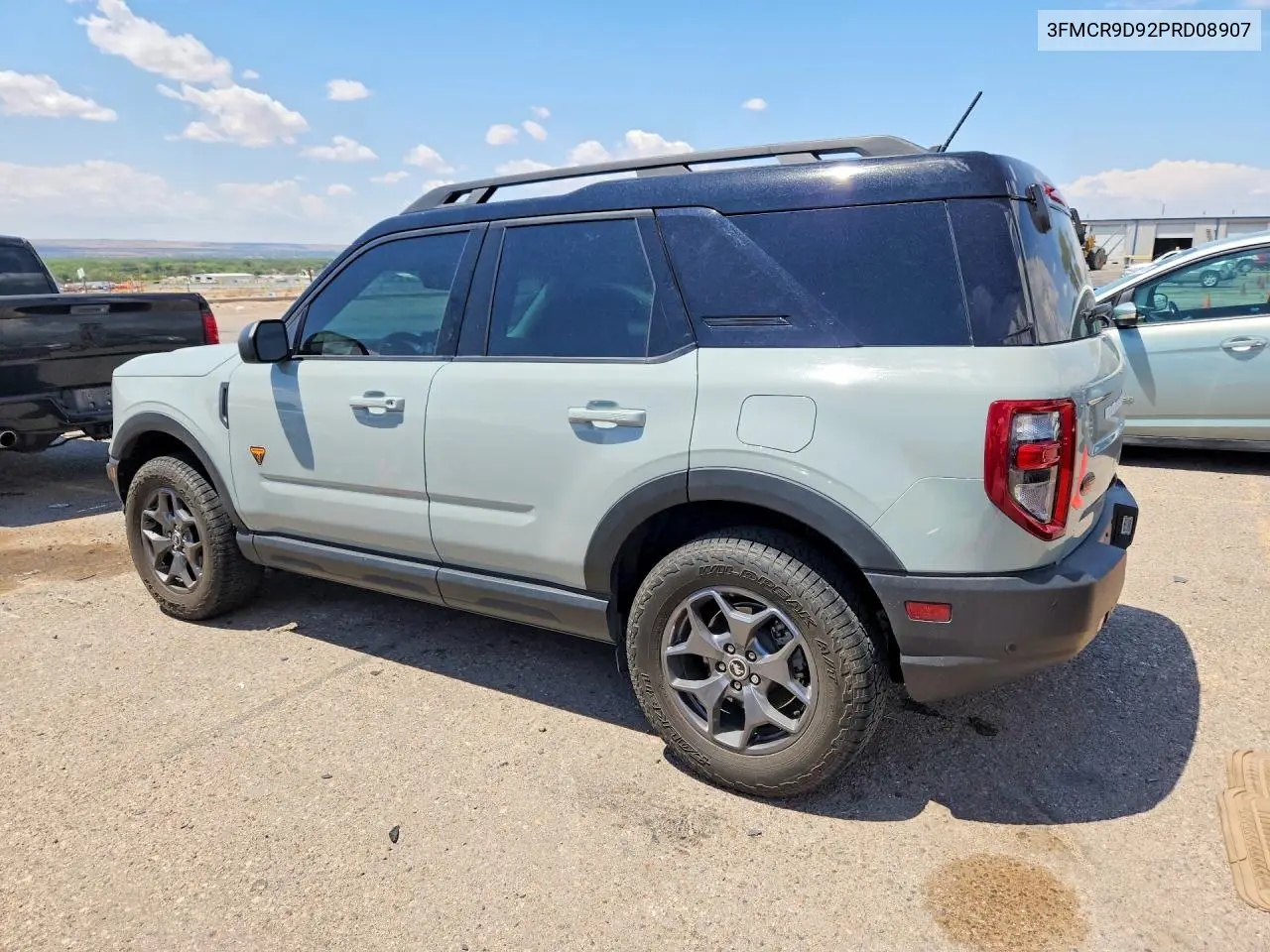 2023 Ford Bronco Sport Badlands VIN: 3FMCR9D92PRD08907 Lot: 60996576