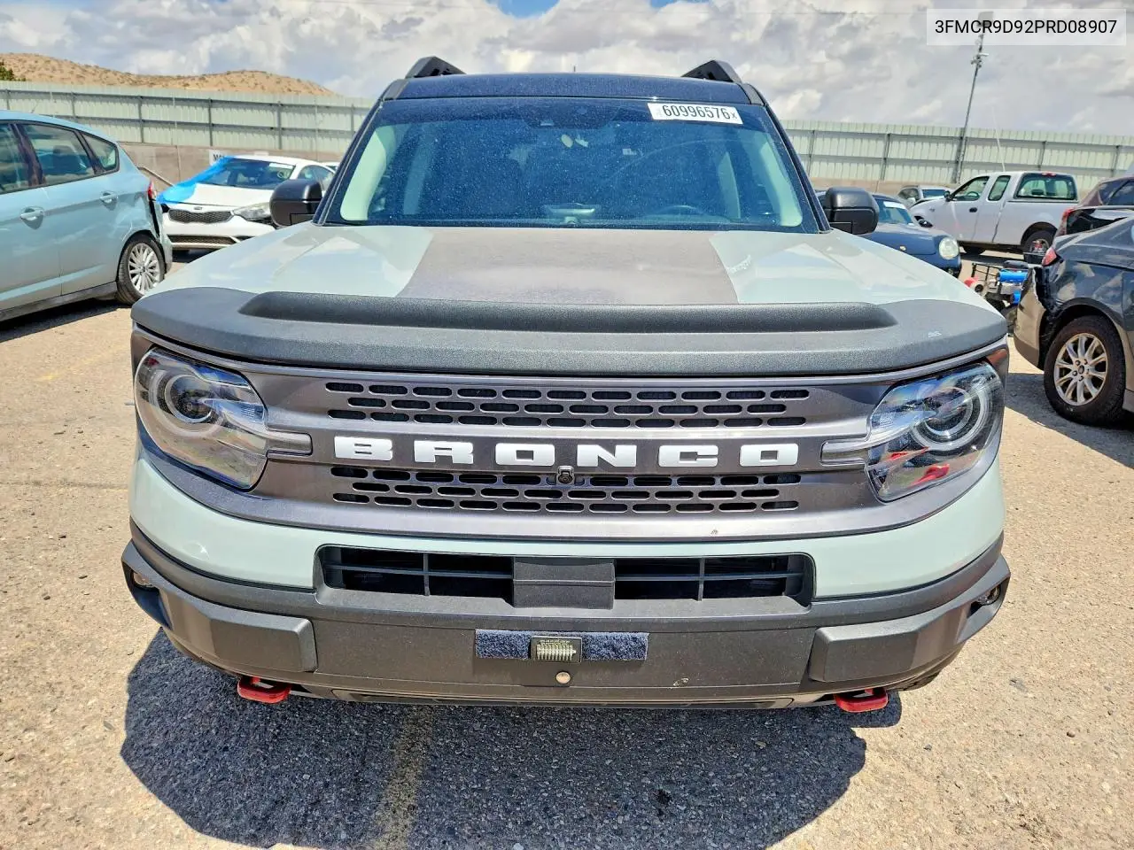 2023 Ford Bronco Sport Badlands VIN: 3FMCR9D92PRD08907 Lot: 60996576