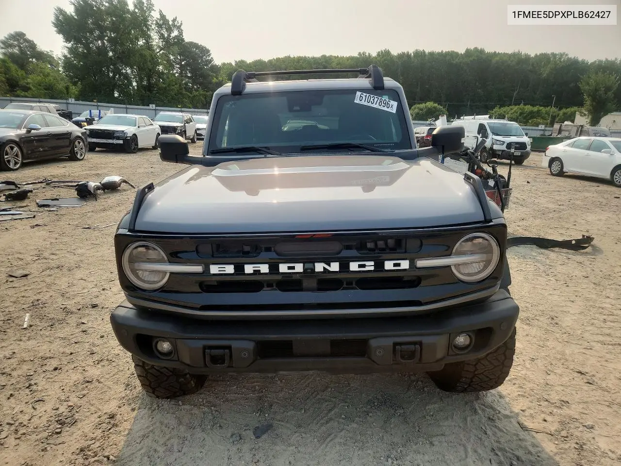 2023 Ford Bronco Base/Big Bend/Black Diamond/Ou VIN: 1FMEE5DPXPLB62427 Lot: 61037896
