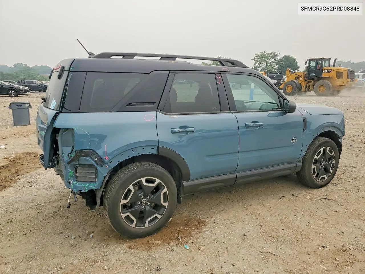 2023 Ford Bronco Sport Outer Banks VIN: 3FMCR9C62PRD08848 Lot: 61038636