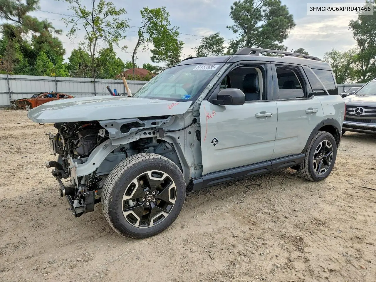 2023 Ford Bronco Sport Outer Banks VIN: 3FMCR9C6XPRD41466 Lot: 61180026